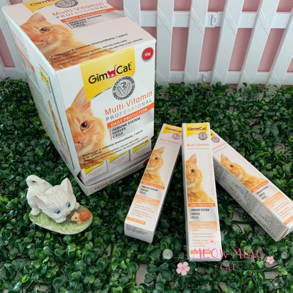 GimCat Multi-Vitamin Paste 50g Vitamin For Cat / Per Tube GimCat Multi-Vitamin Paste 50g Vitamin For Cat / Per Tube