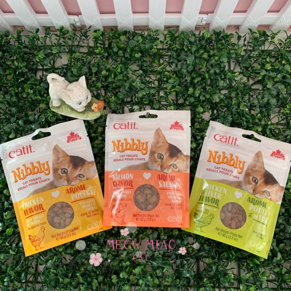 Catit Nibbly Treats 90g / For Training/ Per Bag Catit Nibbly Treats 90g / For Training/ Per Bag