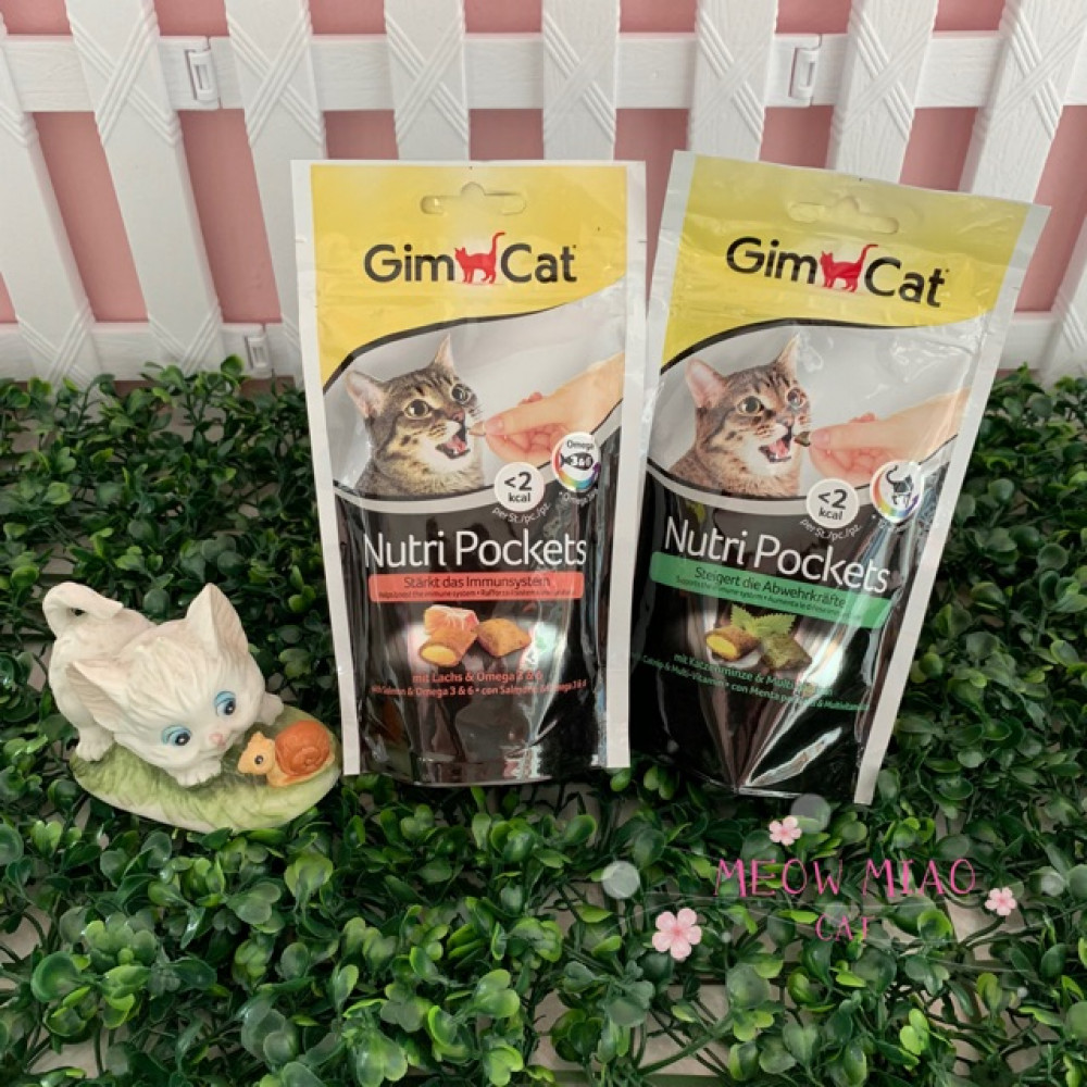 Gim Cat Nutri Pockets 60g Per Bag / Training Cat/ Skin & Coat Gim Cat Nutri Pockets 60g Per Bag / Training Cat/ Skin & Coat