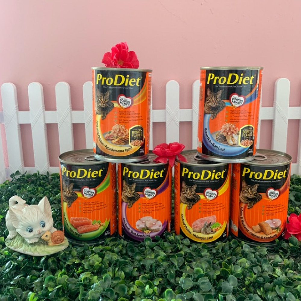 ProDiet Cat Canned Food 400g ( Variety Favourite) ProDiet Cat Canned Food 400g ( Variety Favourite)