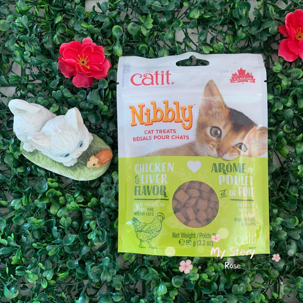 Catit Nibbly Treats Chicken & Liver 90g / For Training Catit Nibbly Treats Chicken & Liver 90g / For Training