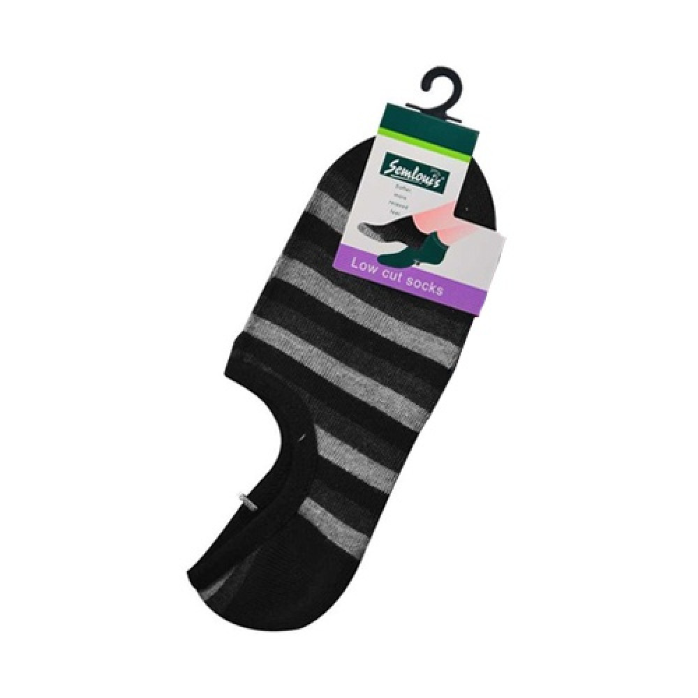 Semlouis Ladies Low Cut Socks - Colourful Stripes Semlouis Ladies Low Cut Socks - Colourful Stripes