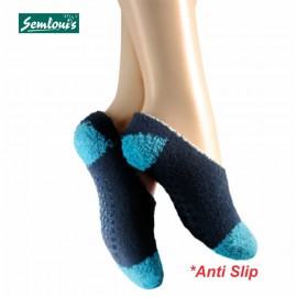 image of Semlouis 4 In 1 Sarung Kaki Tawaf Anti Slip / Tawaf Anti-Slip Socks - Bercorak
