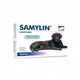 image of VetPlus Samylin 30 Tablets Support Liver Supplement Large Dog (31-50kg)