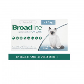 image of Broadline Spot On Solution For Small Cats/Control Flea One Box
