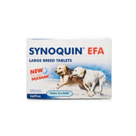 image of SYNOQUIN EFA Large Dogs 120 Capsules Joint Care Supplement (Over 25 Kg)