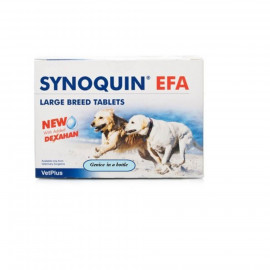 image of SYNOQUIN TASTY EFA Joint Care Supplement For Large Dogs 120 Tablets