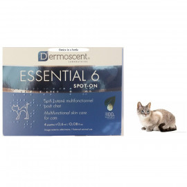 image of READY STOCK~Dermoscent® Essential 6® Spot-On For Cats 4 Pippetts/ Skin & Coats