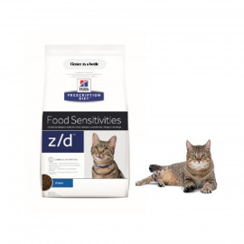 image of Hill's Prescription Diet Z/D Skin/Food Sensitivities Cat Food1.8 KG ( pre order)