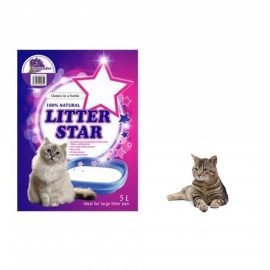 image of PROMOTION !! Litter Star Crystal Cat Litter 5L X 3 ( Mix 3 Scients)