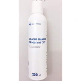 image of OLA -DERM SHAMPOO For Dogs & Cats 200 Ml /Hypoallergenic & Soothing 09/2019