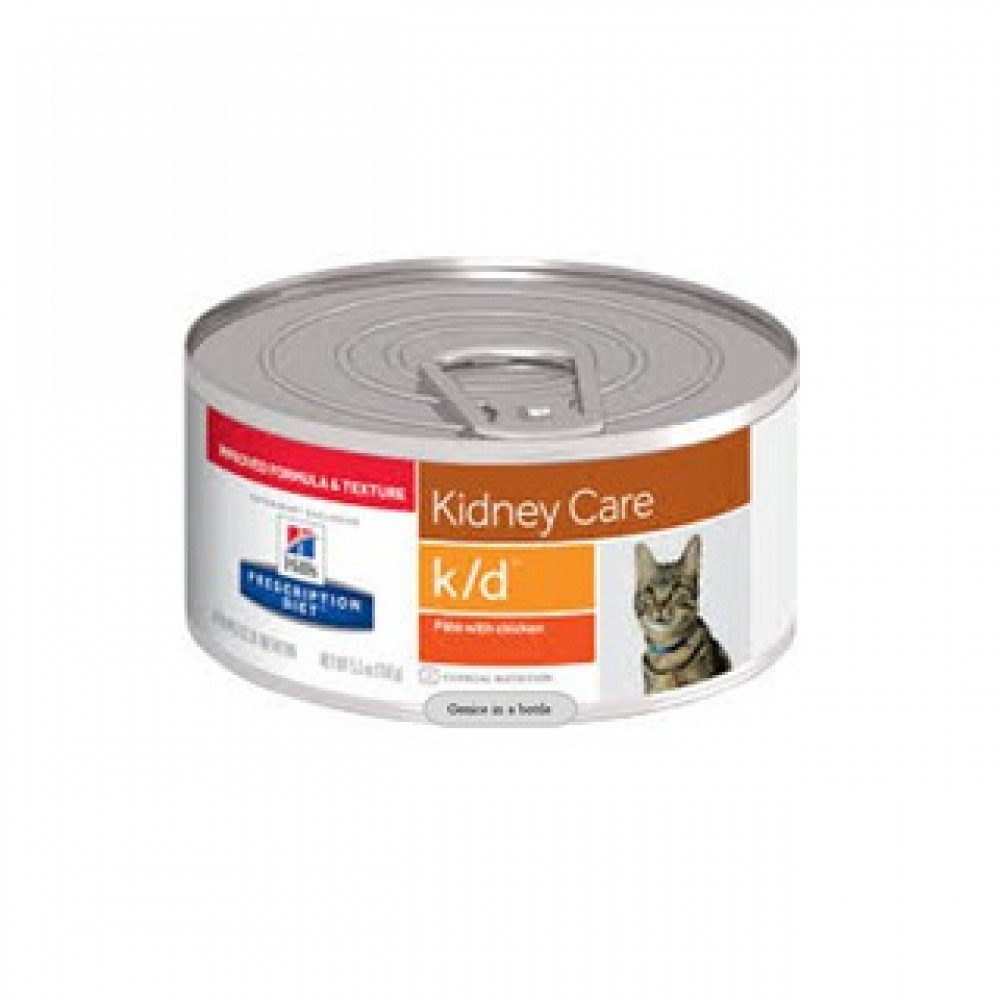 Hill's Prescription Diet® k/d Feline with Chicken for cats 156g/makanan untuk kucing