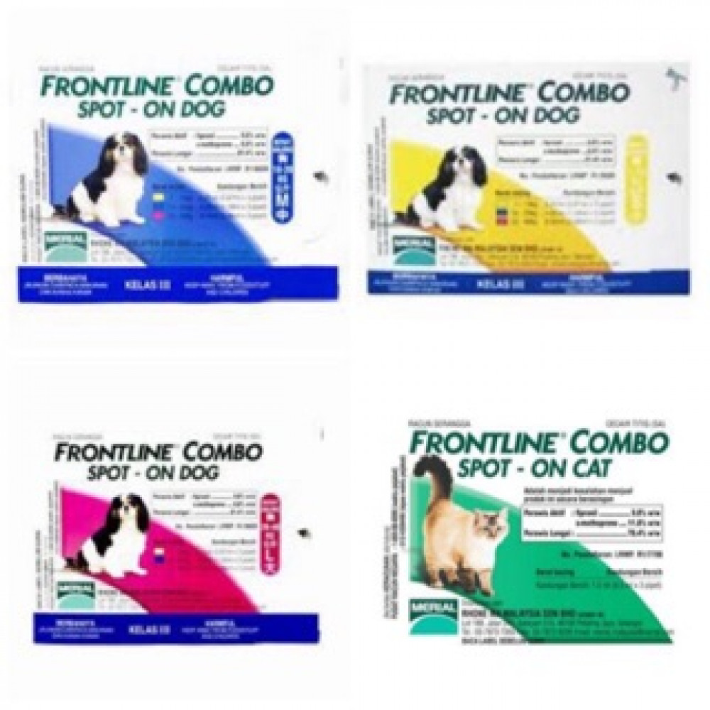 ✅ BEST !!! FRONTLINE combo spot on dog/cat (3 pipets/box)