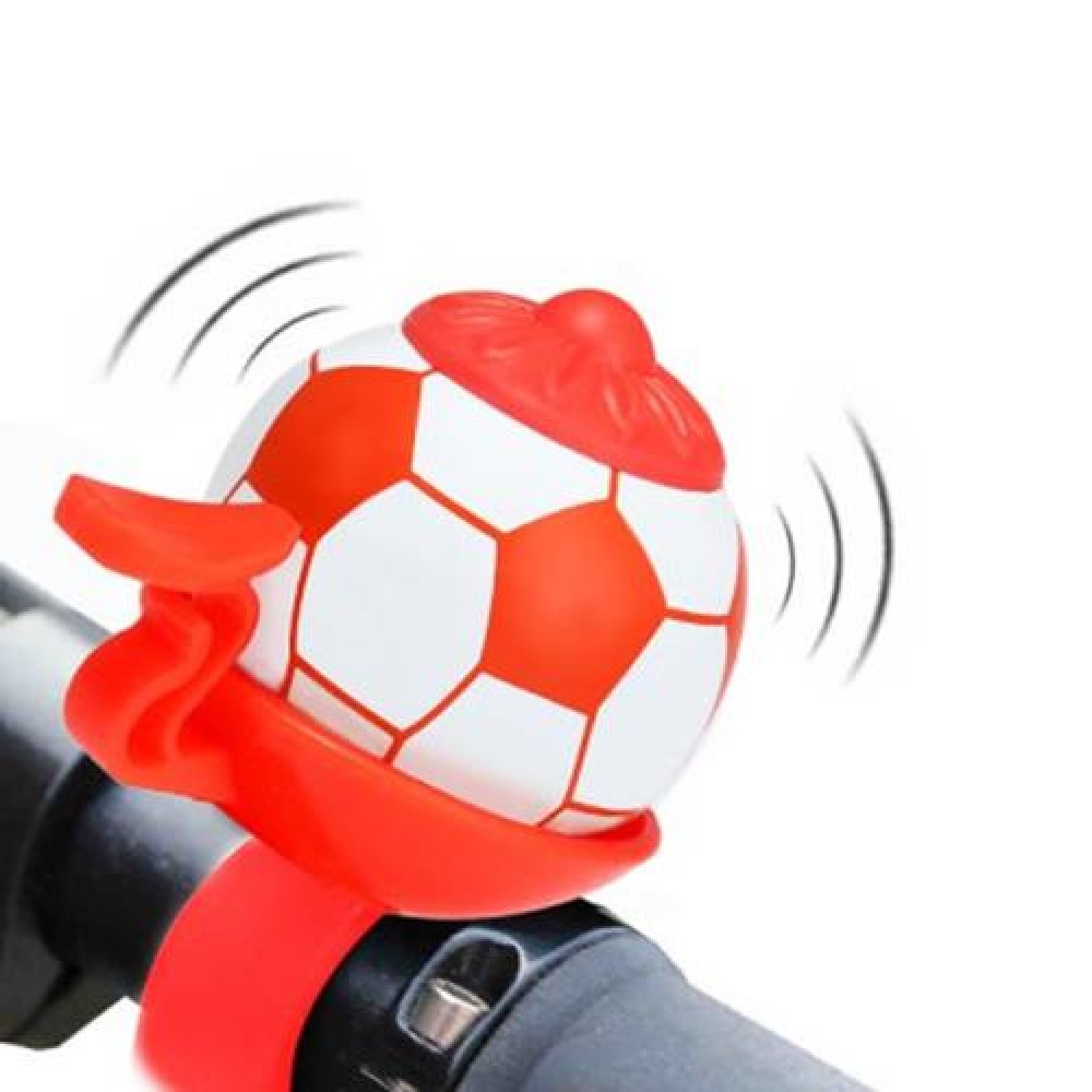 Free Shipping - FOOTBALL SHAPED OUTDOOR BIKE BELL RING (RED) Free Shipping - FOOTBALL SHAPED OUTDOOR BIKE BELL RING (RED)