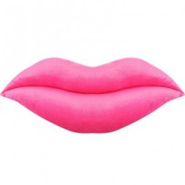 image of SOFT SEXY RED LIPS SHAPE PLUSH TOY NOVELTY PILLOW CUSHION BOLSTER (ROSE RED) -