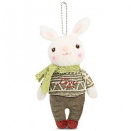 image of METOO STUFFED CUTE CLASSICAL RABBIT PLUSH DOLL TOY FOR KIDS (PEA GREEN) One SIze