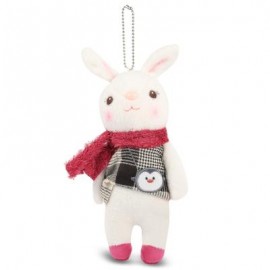 image of METOO STUFFED CUTE CLASSICAL RABBIT PLUSH DOLL TOY FOR KIDS (WHITE) One SIze