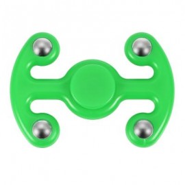 image of NOVELTY FIDGET HAND SPINNER FINGER TOY FOR ADULTS AND KIDS (GREEN) 9.50 x 6.50 x 2.20 cm