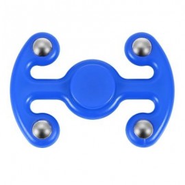 image of NOVELTY FIDGET HAND SPINNER FINGER TOY FOR ADULTS AND KIDS (BLUE) 9.50 x 6.50 x 2.20 cm