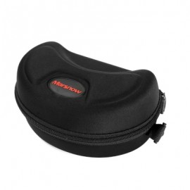 image of MARSNOW EVA MATERIAL SKI SNOW GOGGLES GLASSES STORAGE WATERPROOF BOX (BLACK) S