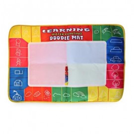 image of MAGIC FOUR COLORS WATER DRAWING WRITING MAT TOY WITH WATERCOLOR PEN FOR KIDS (COLORMIX) -