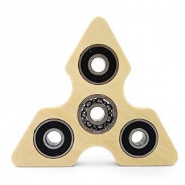 image of WOODEN GYRO STYLE STRESS RELIEVER EDC PRESSURE REDUCING TOY FOR OFFICE WORKER (COLORMIX) -