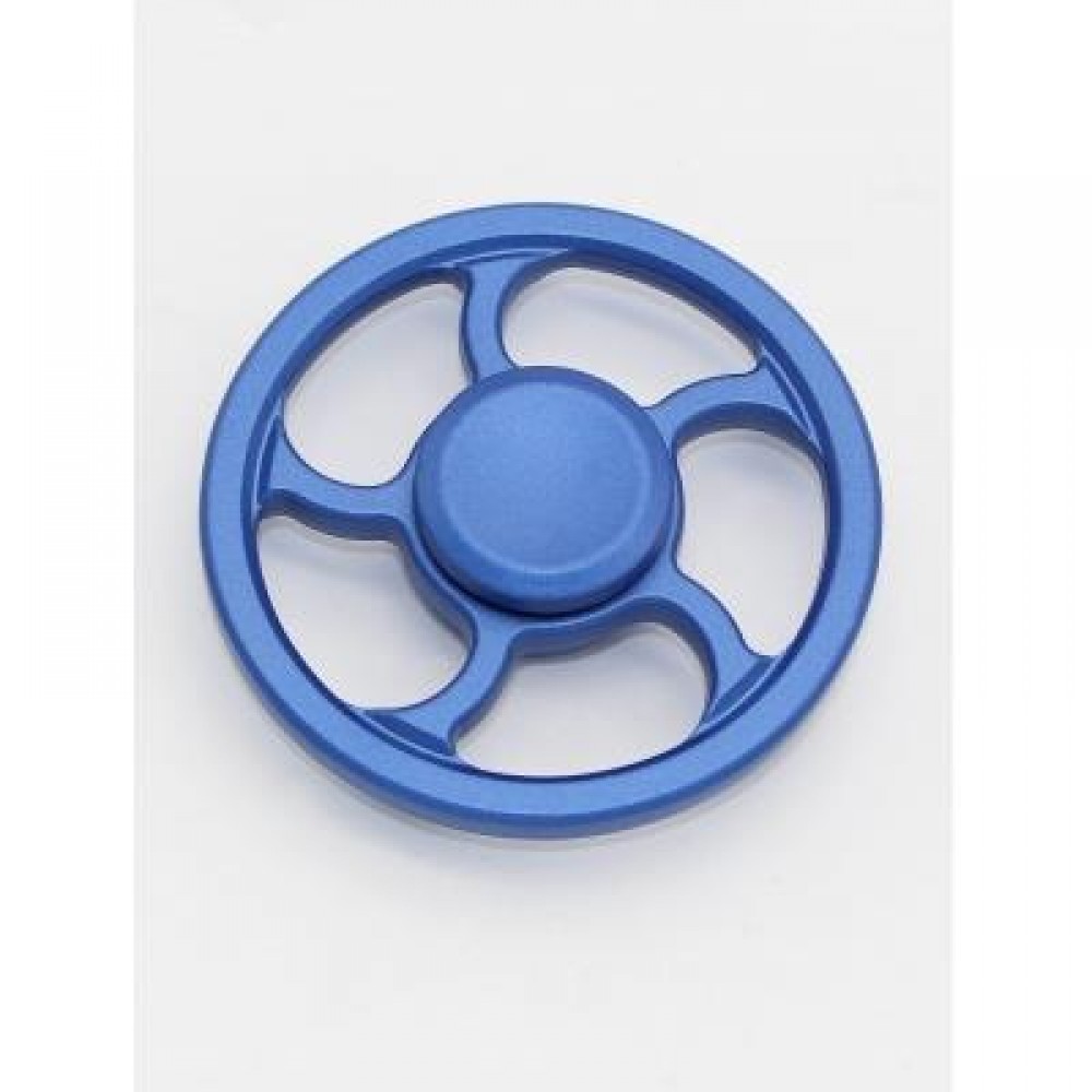 WHEEL FINGERTIP SPINNING TOP FINGER GYRO FOCUS TOY STRESS RELIEVER (BLUE) - WHEEL FINGERTIP SPINNING TOP FINGER GYRO FOCUS TOY STRESS RELIEVER (BLUE) -
