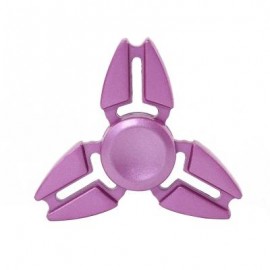 image of TRILATERAL ZINC ALLOY HAND SPINNING FINGER TOY (PINKISH PURPLE) -