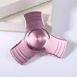 image of HAND SPINNING FIDGET TOY FINGER GYRO FOR AUTISM (ROSE GOLD) 6*6CM