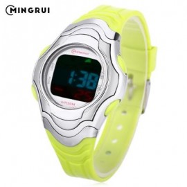 image of MINGRUI 8518 KIDS DIGITAL MOVT WATCH LED LIGHT DATE DAY CHRONOGRAPH DISPLAY 3ATM WRISTWATCH (GREEN) 0