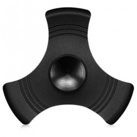 image of THREE-BLADE GYRO STRESS RELIEVER PRESSURE REDUCING TOY FOR OFFICE WORKER (BLACK) -