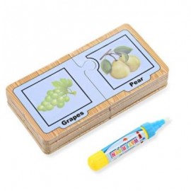 image of CHILDREN ENGLISH LEARNING CARD MAGIC WATER DRAWING BOARD (MULTI) CP1396