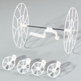 image of CX - 10 - 004 FLEXIBLE PROTECTION RING SET FOR CHEERSON CX - 10 / CX - 10A JJ810 JJ820 (WHITE) -