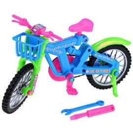 image of CHILDREN PLASTIC COLORFUL BIKE ASSEMBLY TINKER DIY TOY WITH REPAIR TOOLS (COLORMIX) -