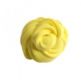 image of COLORFUL SOFT SCENTED STRESS RELIEF SLUDGE KIDS TOY CREATIVE (YELLOW) 0