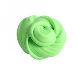 image of COLORFUL SOFT SCENTED STRESS RELIEF SLUDGE KIDS TOY CREATIVE (LIGHT GREEN) 0