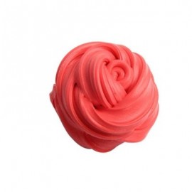image of COLORFUL SOFT SCENTED STRESS RELIEF SLUDGE KIDS TOY CREATIVE (RED) 0