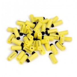 image of 50PCS YELLOW SAFETY SHOOTING EVA SOFT DART GUN SHORT BULLET (YELLOW) -