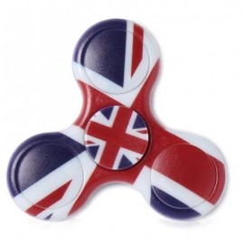 image of PLASTIC NATIONAL FLAG PATRIOTIC PATTERNED FIDGET SPINNER (DEEP BLUE) -