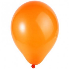 image of 100PCS LATEX BALLOONS WEDDING FESTIVAL BIRTHDAY CELEBRATION PARTY DECOR (ORANGE) -