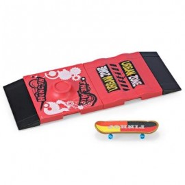 image of ABS BODY FINGERBOARD PLATFORM PARK KIT FINGER TOY POPULAR GIFT (COLORMIX) 8008C