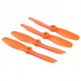 image of 2 PAIR 5045 CCW CW PROPELLER PROP BLADE ACCESSORY FOR MINI MULTIROTOR (ORANGE) -