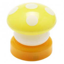 image of KIDS NOVELTY MUSHROOM SHAPE LED LAMP COLORFUL NIGHT LIGHT FLASHING TOY (COLORMIX) -