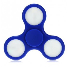 image of COLORFUL LED GYRO STRESS RELIEVER PRESSURE REDUCING TOY FOR OFFICE WORKER (BLUE) -