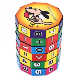 image of CHILDREN 6-LAYER 7.2CM HEIGHT PUZZLE CUBE MATH LEARNING One Size