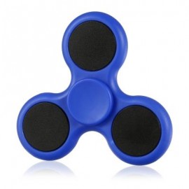 image of TRI-BLADE ABS EDC FIDGET SPINNER FOCUS TOY ADHD ANXIETY STRESS RELIEF (BLUE) -