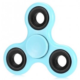 image of LUMINOUS FIDGET SPINNER WITH IRON BAR ABS PLASTIC STRESS RELIEVER TOY (BLUE) -