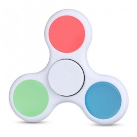 image of LUMINOUS ADHD FIDGET SPINNER STRESS RELIEVER RELAXATION GIFT (WHITE) -