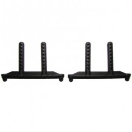 image of 15 - SJ03 2PCS BODY COVER SHELL BRACKET FOR GPTOYS S911 RC TRUCK CAR RACING TRUGGY ACCESSORIES SUPPLIES (BLACK) -