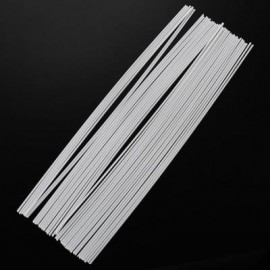 image of 1.75MM STRAIGHT PLA FILAMENT PRINTING SUPPLIES FOR 3D PRINTER PEN (WHITE) PLA